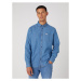 Wrangler džínsová košeľa W5B15K14V 112331175 Modrá Regular Fit