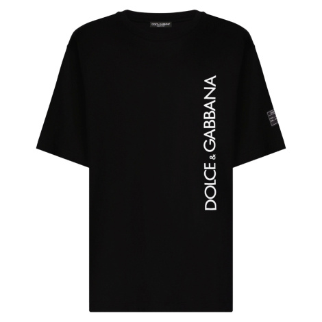 DOLCE & GABBANA Logo Black tričko
