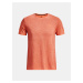 Oranžové športové tričko Under Armour UA SEAMLESS STRIDE SS