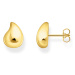 Thomas Sabo H2303-413-39 Bold - Gold-plated Drop Ear Studs 13,0 mm