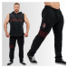 NEBBIA - Pánske tepláky s logom Mr.Olympia 705 (black) - NEBBIA