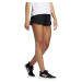 Dámské šortky adidas Pacer 3-Stripes Woven Heather Shorts Black