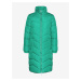 Zelený dámsky zimný prešívaný kabát VERO MODA Liga