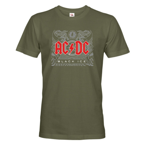 Pánské tričko s potlačou AC DC - parádne tričko s potlačou metalovej skupiny AC DC
