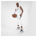 Pánske 3/4 spodné legíny na basketbal NBA Brooklyn Nets biele