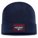 New York Rangers zimná čiapka Authentic Pro Prime Cuffed Beanie navy