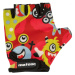 Detské cyklistické rukavice Junior Monsters viacfarebné - Meteor