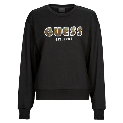 Guess  CN SHADED LOGO SWEATSHIRT  Mikiny Čierna