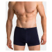 3-PACK Pánske boxerky ATLANTIC modrá/navy/šedá