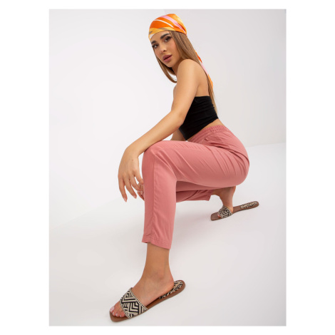 Pants-D73761M61869N-dark pink Sublevel