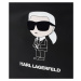 Kufor Karl Lagerfeld K/Ikonik 2.0 Trolley Mix Čierna