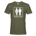 Vtipné tričko pro budoucí tatínky Game over - skvělý dárek