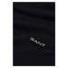 TRIČKO GANT SLUB TEXTURE SS T-SHIRT BLACK