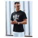 Men's T-shirt with black Dstreet print