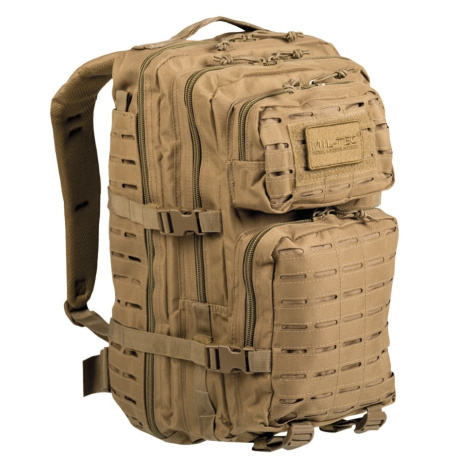 MIL-TEC US ASSAULT PACK LG LASER CUT COYOTE 36L 14002705