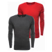 Ombre Clothing Men's plain longsleeve - mix 2