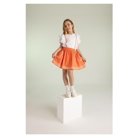 DEFACTO Girl's Cotton Skirt