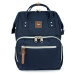 Himawari Unisex's Backpack tr23098-4 Navy Blue