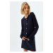 Koton Navy Blue Women's Cardigan