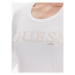 Guess Blúzka W4RI76 J1314 Biela Slim Fit