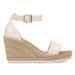 DeeZee Espadrilky WS2008-02 Béžová