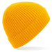 Beechfield Pletená čiapka B380 Sun Yellow