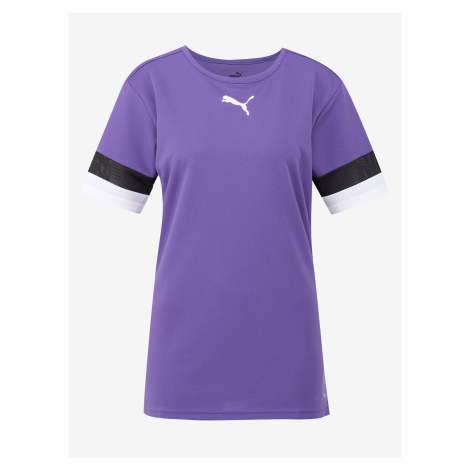 Fialové dámske športové tričko Puma Team Rise