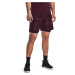 Šortky Under Armour Woven Emboss Short Dark Maroon