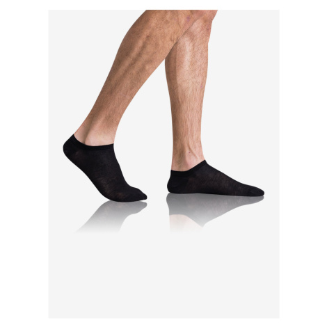 Čierne pánske ponožky Bellinda GREEN ECOSMART MEN IN-SHOE SOCKS