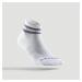 Tenisové ponožky RS 500 stredné 3 páry biele