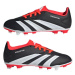 Chlapčenské futbalové kopačky outdoorové ADIDAS Predator 24 Club K FG core black cloud white sol