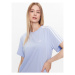 Adidas Tričko Essentials 3-Stripes T-Shirt IC8838 Modrá Loose Fit