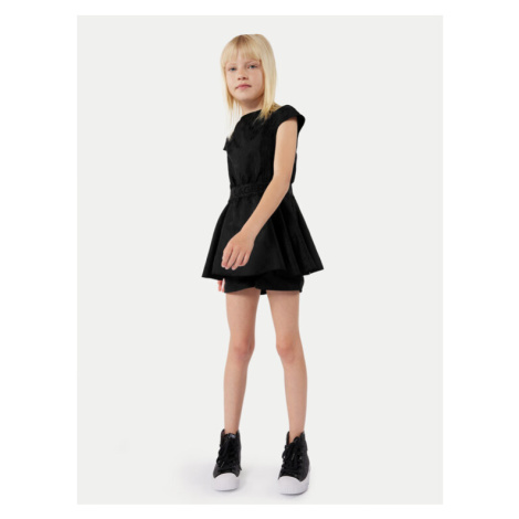 Karl Lagerfeld Kids Overal Z30088 D Čierna Slim Fit