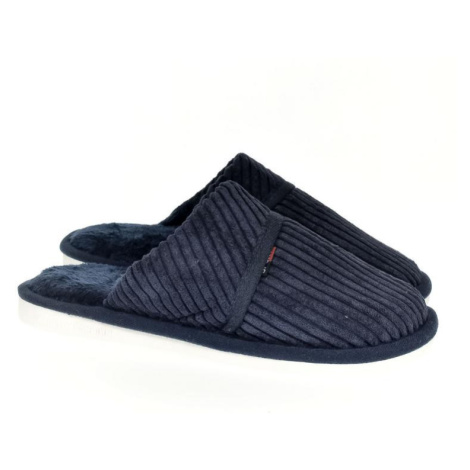 Pánske tmavo-modré papuče HOLCO John-C