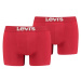 Levi's&reg; MEN SOLID BASIC BOXER 2P Pánske boxerky, červená, veľkosť