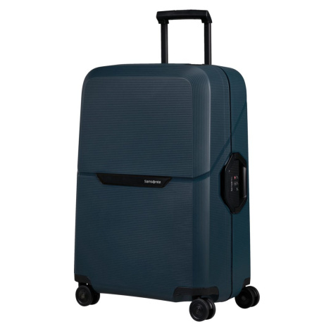 Samsonite Skořepinový cestovní kufr Magnum Eco M 82 l - tmavě modrá