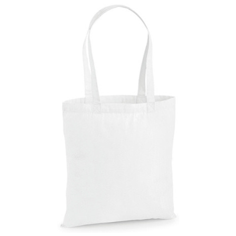 Westford Mill Nákupná bavlnená taška WM201 White