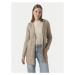 Vero Moda Kardigán Doffy 10235948 Béžová Relaxed Fit