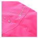Alpine Pro Osago Detské lyžiarske nohavice s Ptx membránou KPAB322 pink glo