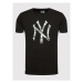 New Era Tričko New York Yankees Logo 12893132 Čierna Regular Fit