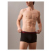 Pánske boxerky CALVIN KLEIN 3 PACK-LOW RISE TRUNK-B- BLACK, SYRAH, COCOON WBS