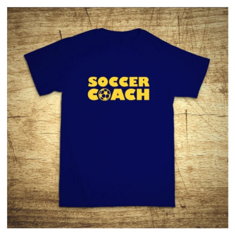Detské tričko s motívom Soccer coach