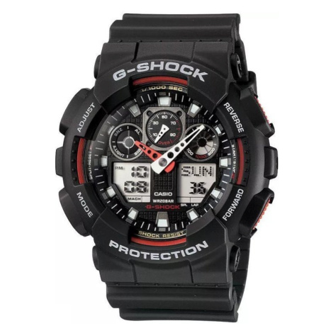 Pánske hodinky CASIO G-SHOCK GA-100-1A4ER (zd135c)