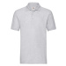 Biała koszulka męska Premium Polo 632180 100% BFriut of the Loom