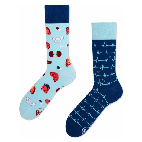 Pánske ponožky dr sock světle modrá 43-46