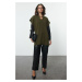 Trendyol Khaki Chain Accessory Detailed Knitwear Sweater