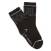 Detské ponožky Karl Lagerfeld 2-pak čierna farba