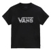 Dievčenské tričko s krátkym rukávom VANS ANIMAL LOGO CREW-BLACK