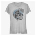 Queens Star Wars: Mandalorian - We Mobbin Women's T-Shirt Heather Grey