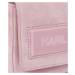 Kabelka Karl Lagerfeld K/Essential K Sm Flap Shb Sued Ružová